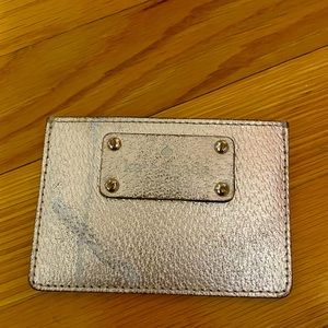 Kate Spade Small Slim Card Holder Rose Gold